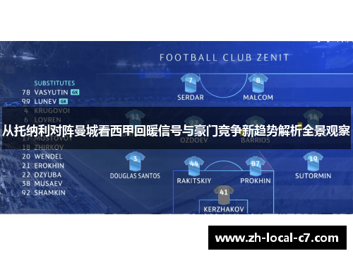 从托纳利对阵曼城看西甲回暖信号与豪门竞争新趋势解析全景观察 从托纳利对阵曼城看西甲回暖信号与豪门竞争新趋势解析全景观察